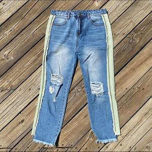 Boyfriend Ripped Jeans